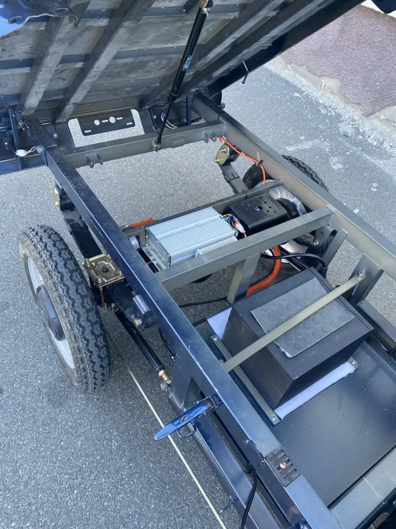 Електричний вантажний трициклLiFePO4 Hardworker PRO Cargo-15 2000W-72V — фото 5