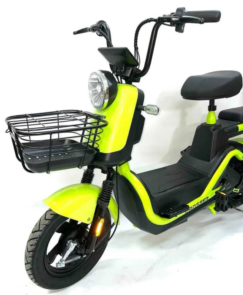 Електричний велосипед Crosser CR2 800W (графенові акб 60V/24Ah)Зелений — фото 2