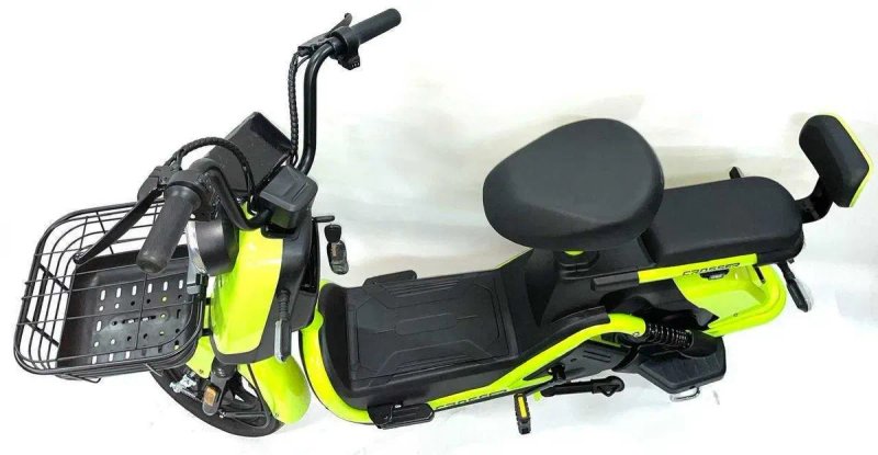 Електричний велосипед Crosser CR2 800W (графенові акб 60V/24Ah)Зелений — фото 6