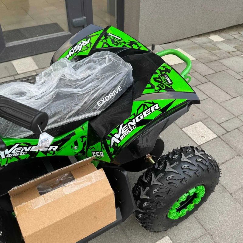 Електро квадроцикл EXDRIVE AVENGER 1200W 48V, дитячий, доставка — фото 7