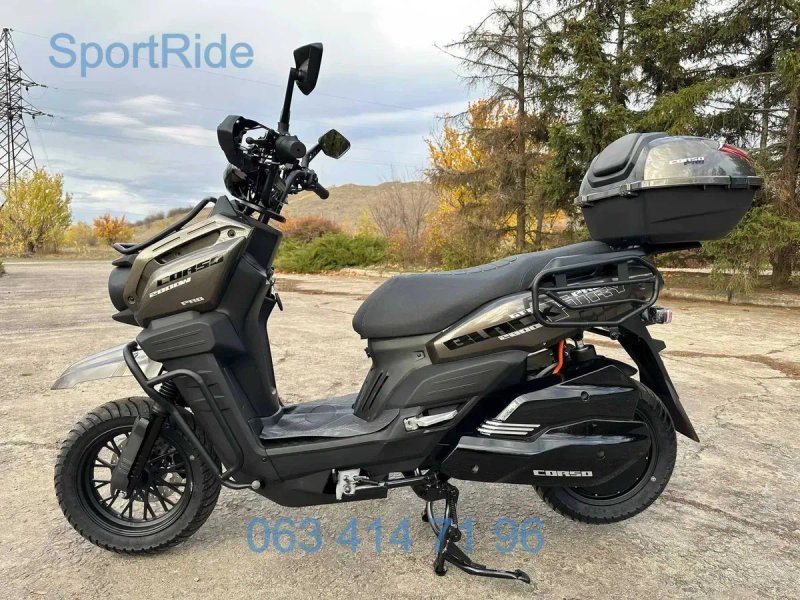 Электро скутер Corso BlackFury 80 км/год 110 км+ 2800W Электро LiFepo4 черный 2026 — фото 2