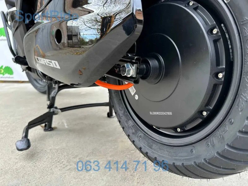 Электро скутер Corso BlackFury 80 км/год 110 км+ 2800W Электро LiFepo4 черный 2026 — фото 8