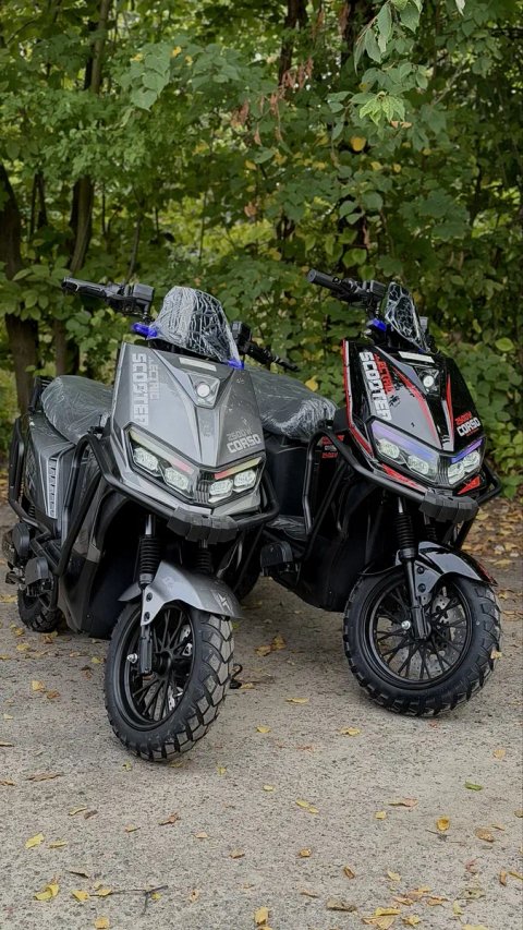 Електро скутер Corso Bullet 2500 ват на літій залізо фосфатному акумул