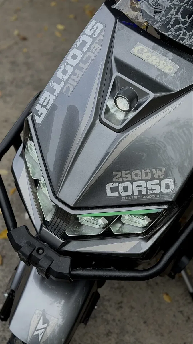 Електро скутер Corso Bullet 2500 ват на літій залізо фосфатному акумул — фото 2