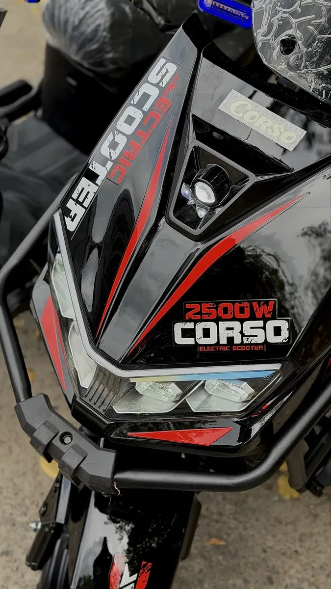 Електро скутер Corso Bullet 2500 ват на літій залізо фосфатному акумул — фото 3