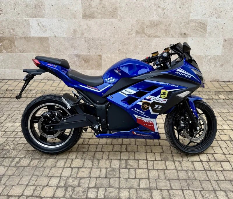 Електробайк Ninja 2950Вт, 120км запас ходу, електромотоцикл — фото 3