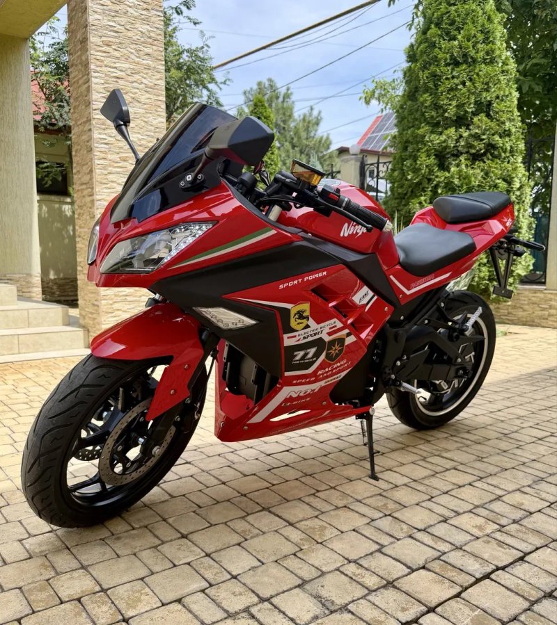 Електробайк Ninja 2990Вт, гарантія, електромотоцикл, є розстрочка — фото 2