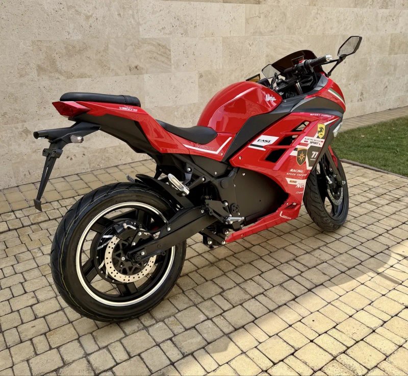 Електробайк Ninja 2990Вт, гарантія, електромотоцикл, є розстрочка — фото 5