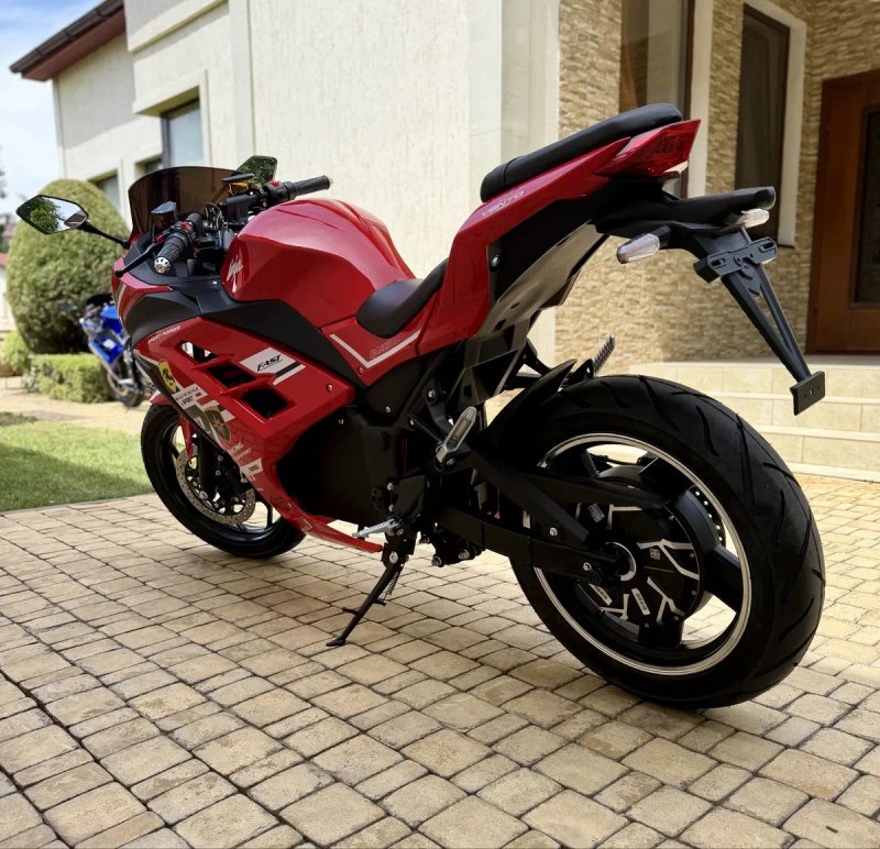 Електробайк Ninja 2990Вт, гарантія, електромотоцикл, є розстрочка — фото 6