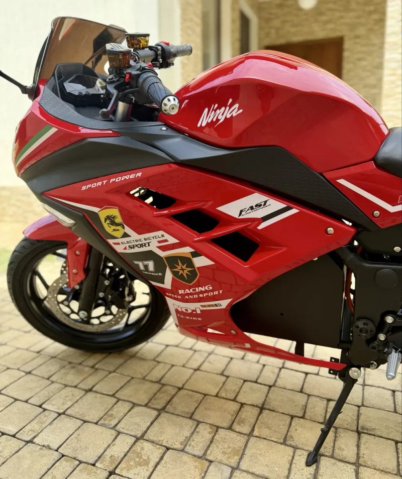 Електробайк Ninja 2990Вт, гарантія, електромотоцикл, є розстрочка — фото 7