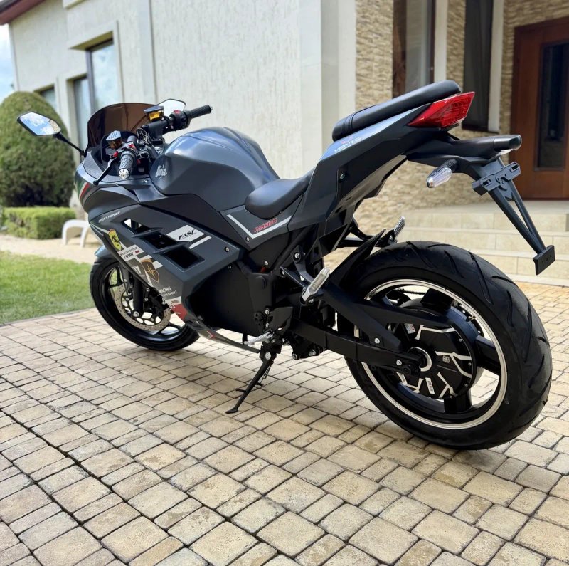 Електробайк Ninja 2999Вт, сірий, гарантія, електромотоцикл, є розстрочка — фото 6