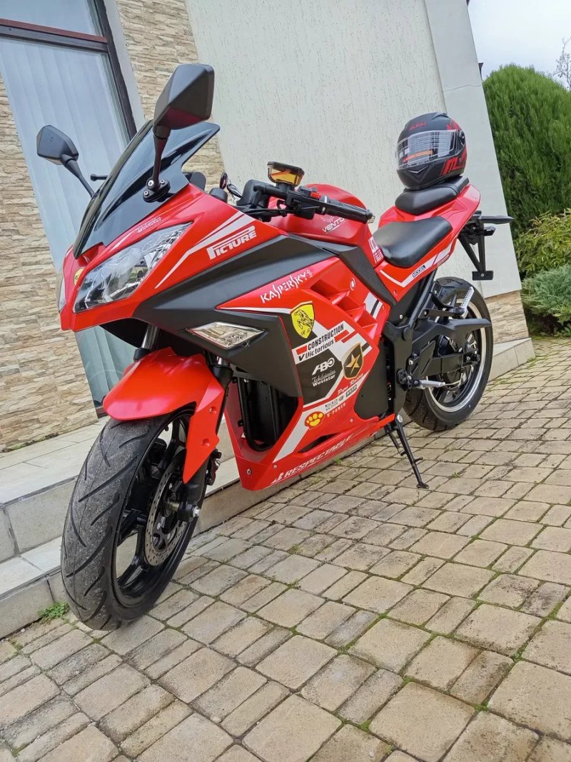 Електробайк NINJA 3000Вт 140км/год, шолом у подарунок — фото 2