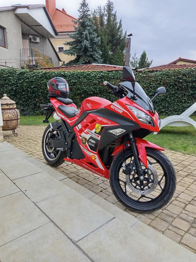Електробайк NINJA 3000Вт 140км/год, шолом у подарунок — фото 3