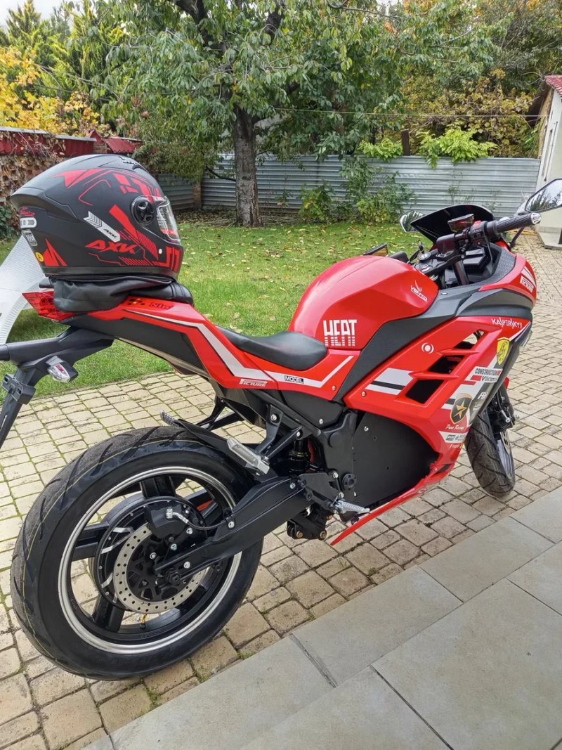 Електробайк NINJA 3000Вт 140км/год, шолом у подарунок — фото 4