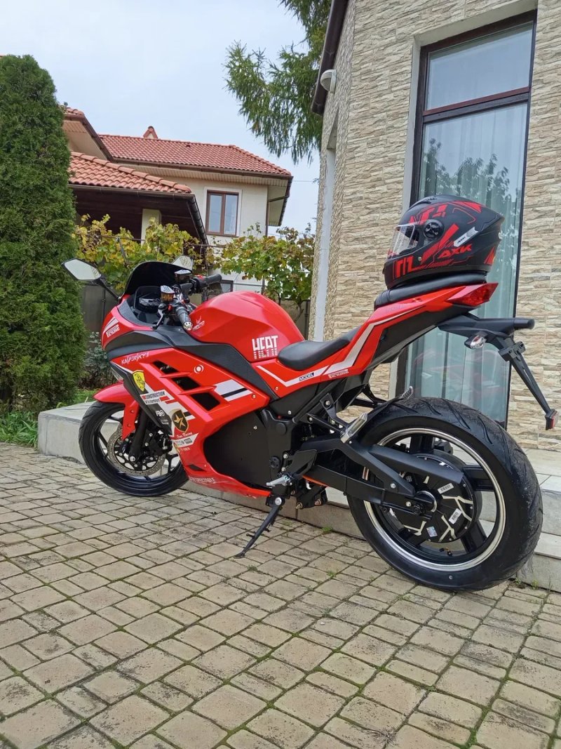 Електробайк NINJA 3000Вт 140км/год, шолом у подарунок — фото 5