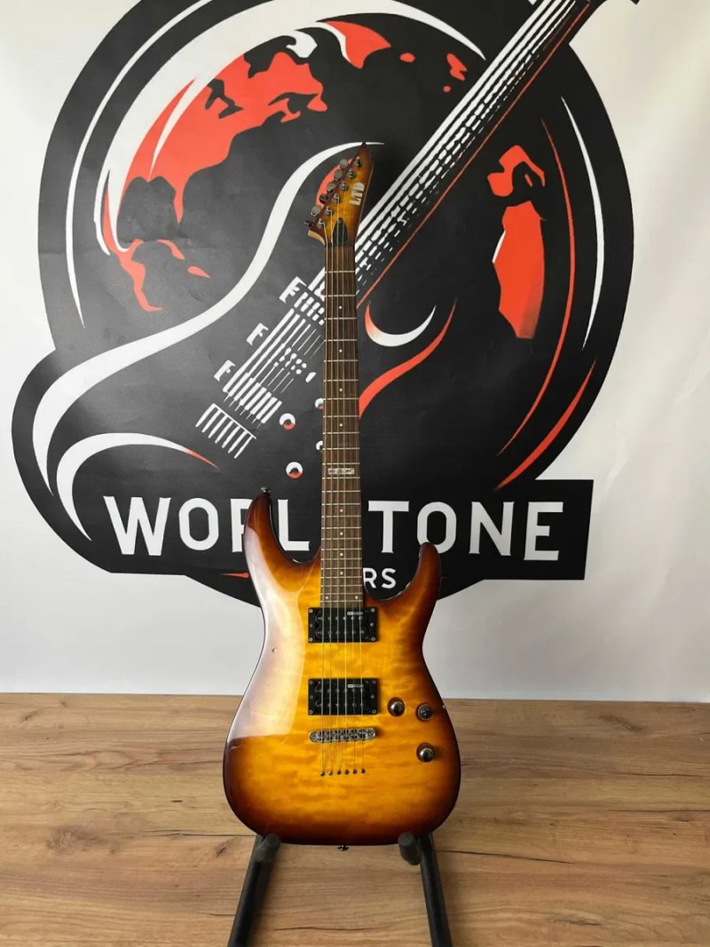 Електрогітара ESP LTD MH100QMNT — фото 2