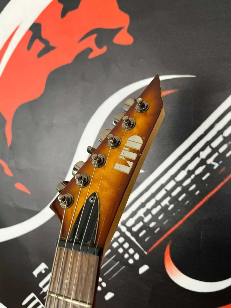 Електрогітара ESP LTD MH100QMNT — фото 4