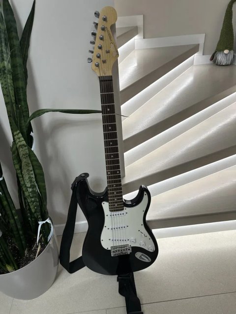 Електрогітара.  Fender Stratocaster. Made.in. U.S. A.