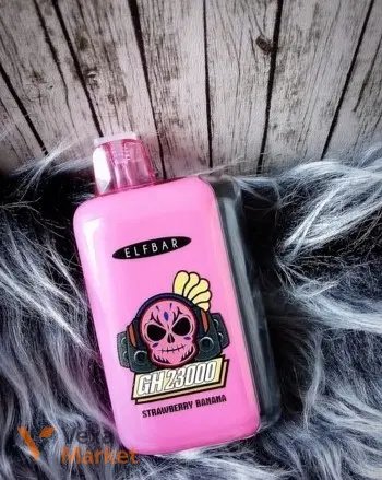 Електронна сигарета Elf Bar GH 23000 Полуниця Банан
