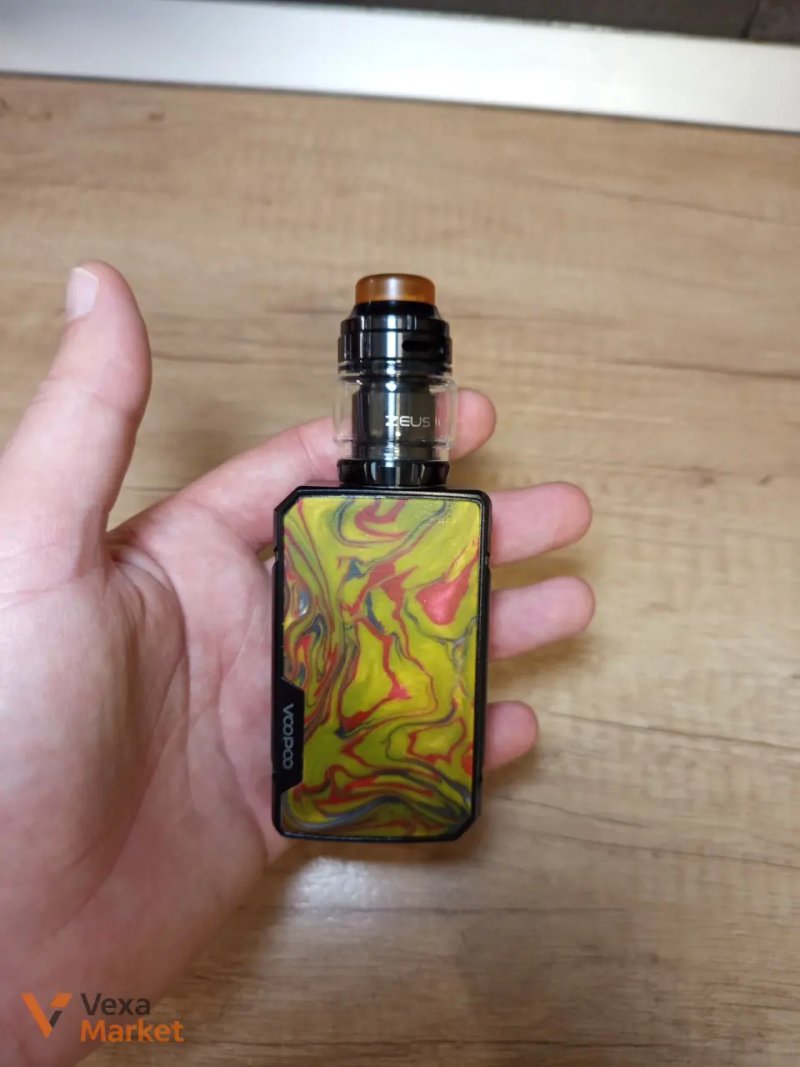 Електронна сигарета Voopoo Drag Mini 117W з баком Zeus X Mesh RTA — фото 3