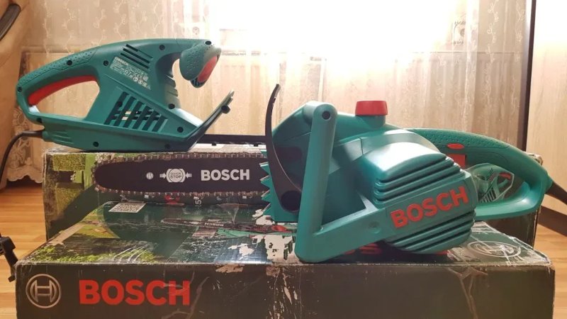Електропила Bosch AKE 30 S + кущоріз Bosch AHS 45-16 — фото 2