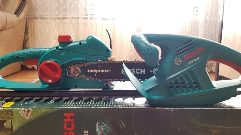 Електропила Bosch AKE 30 S + кущоріз Bosch AHS 45-16 — фото 3