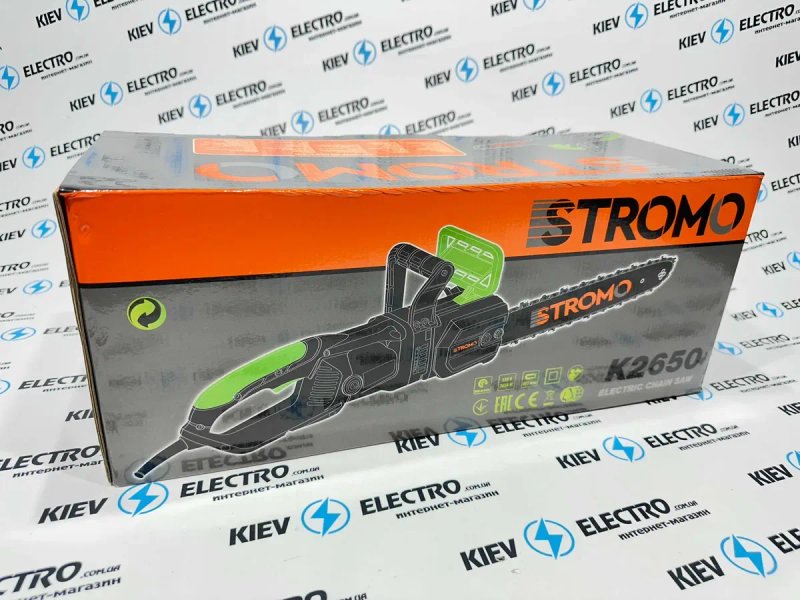 Электропила, пила цепная STROMO K2650 (2650Вт) Польща — фото 8