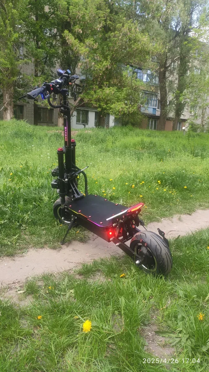 Электросамокат SpeedSavage S12 Батарея 50А Призматики!!! — фото 3