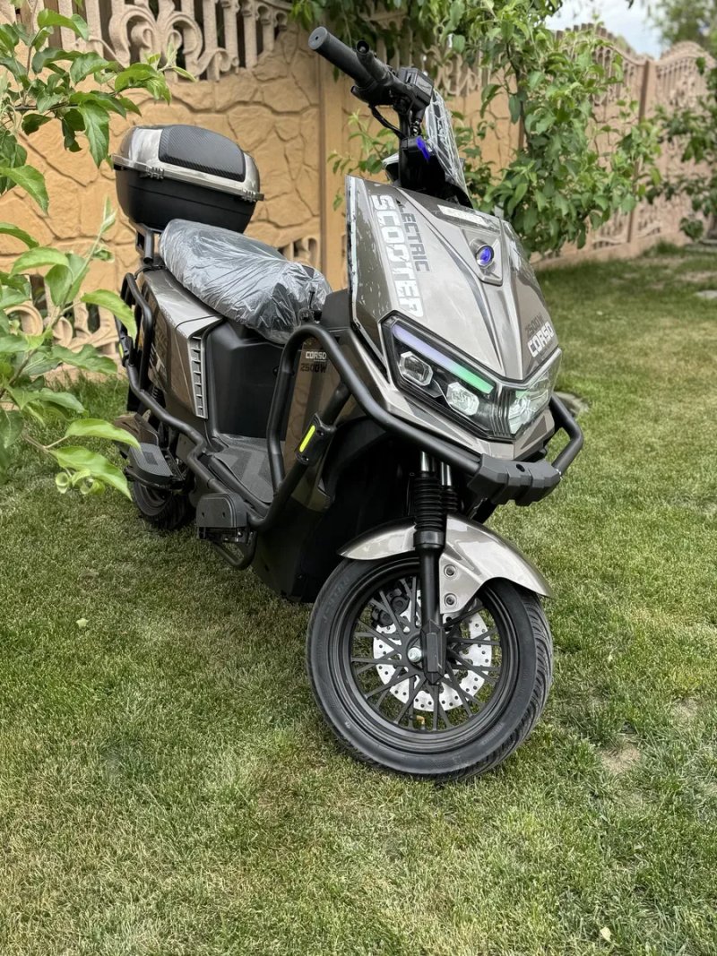 Електроскутер Corso bullet 2500W, літій-залізо-фосфатний  72v40ah — фото 4
