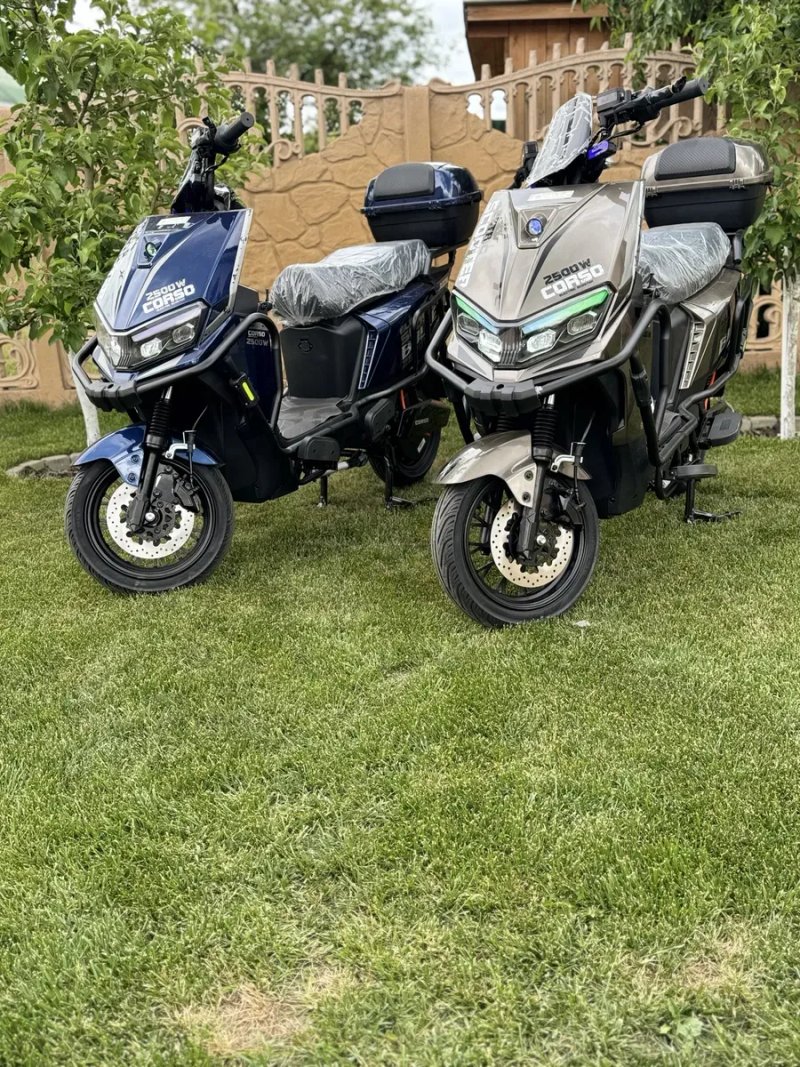 Електроскутер Corso bullet 2500W, літій-залізо-фосфатний  72v40ah — фото 8