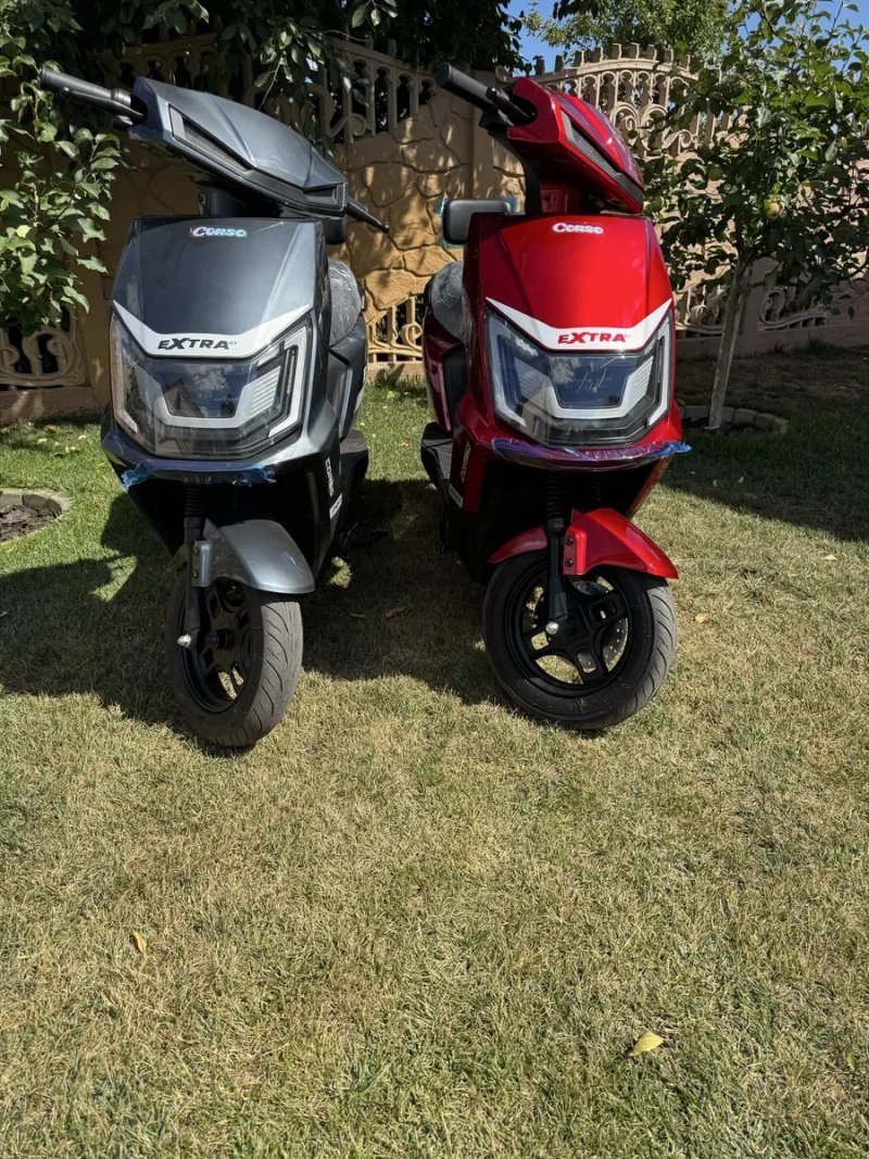 Электроскутер Corso Extra 1200W, 64V/30Ah литой-железо-фосфатный. Доставка Вам додому — фото 4