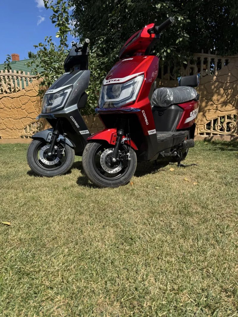 Электроскутер Corso Extra 1200W, 64V/30Ah литой-железо-фосфатный. Доставка Вам додому — фото 6
