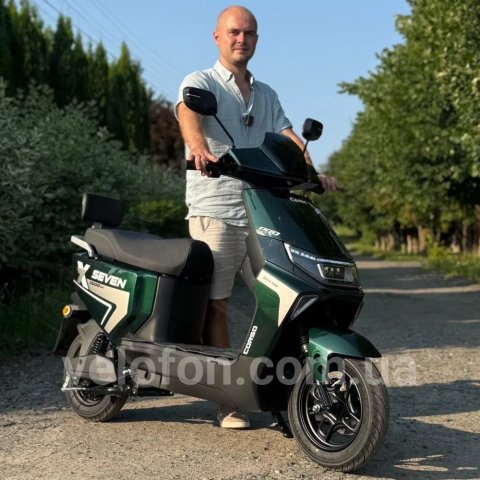 Електроскутер Corso SevenX 1500w літій-залізо-фосфат