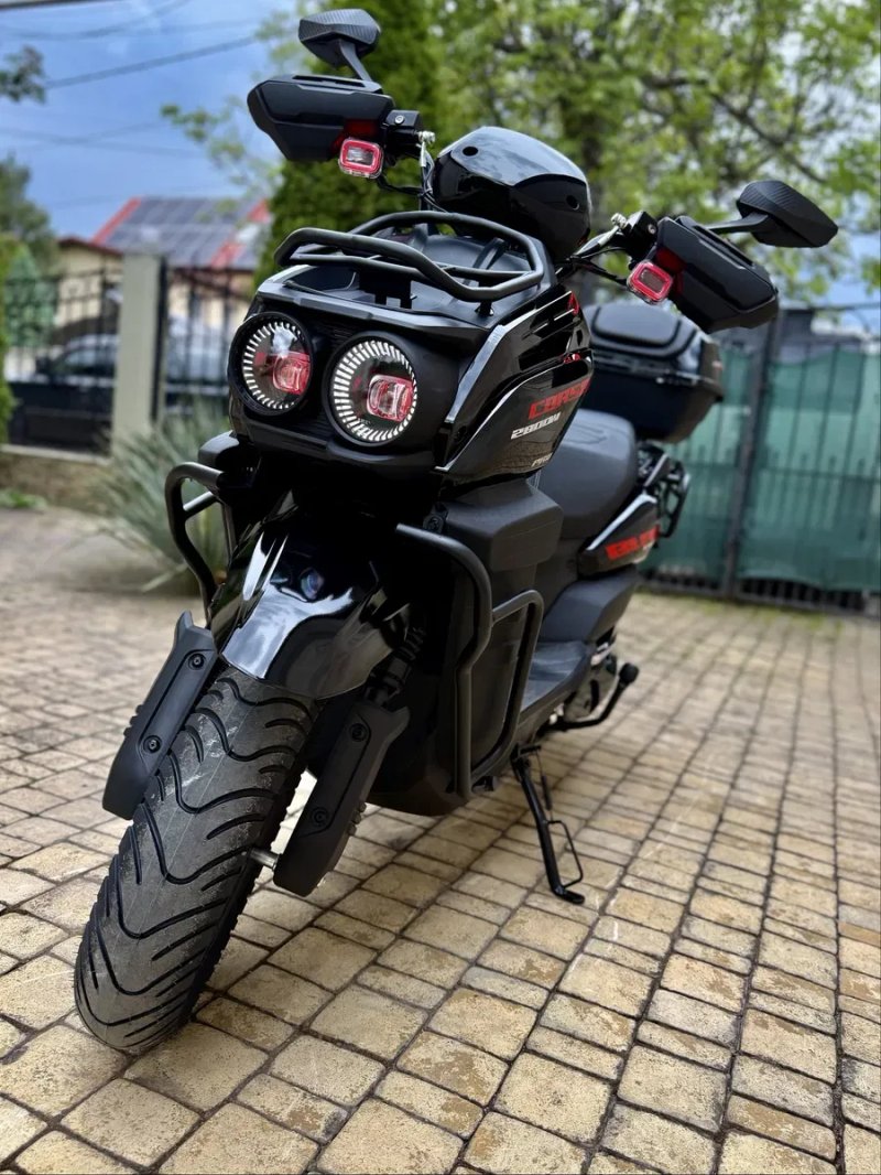 Електроскутер Corso Танк BlackFury BF 2800Вт, знімний АКБ літій-фосфат — фото 2