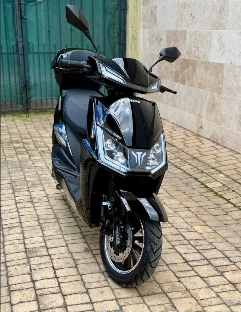 Електроскутер Corso Warrior LifePo4 30a 2000W 30AH Чорний — фото 2