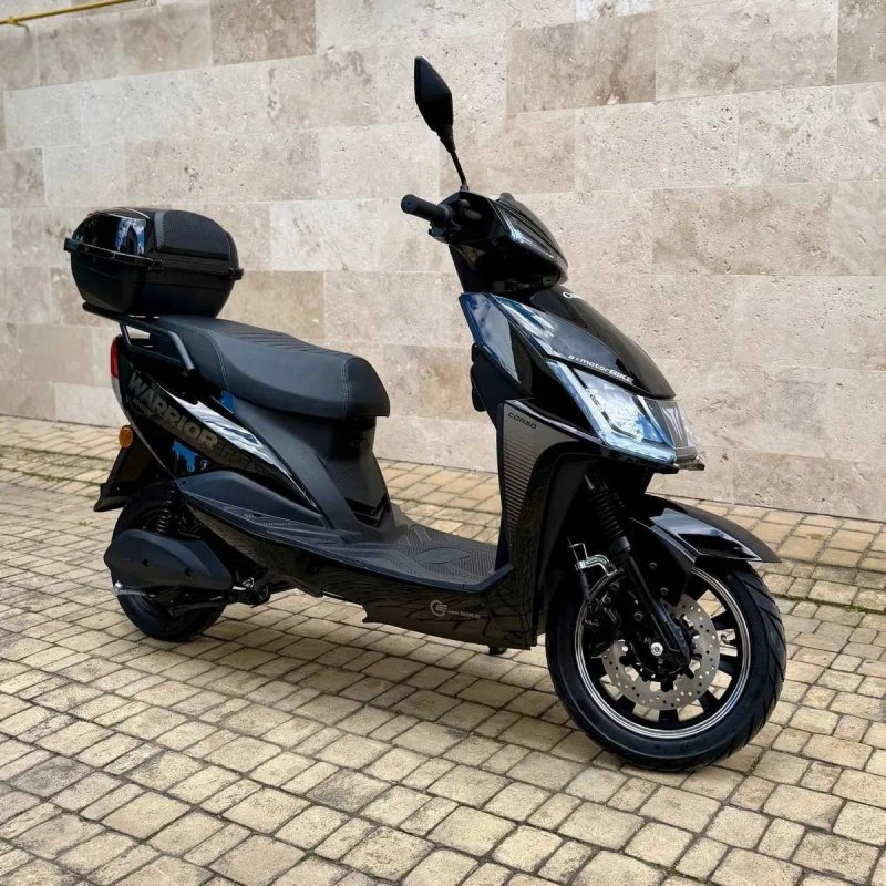 Електроскутер Corso Warrior LifePo4 30a 2000W 30AH Чорний — фото 3