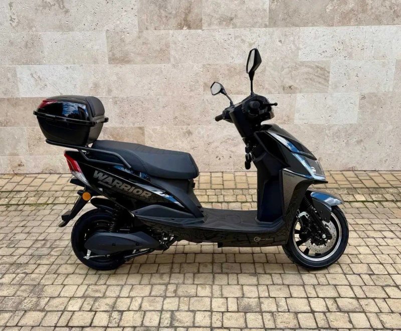 Електроскутер Corso Warrior LifePo4 30a 2000W 30AH Чорний — фото 5