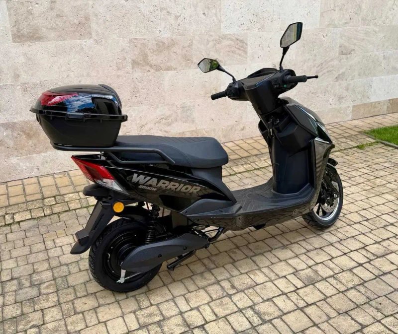 Електроскутер Corso Warrior LifePo4 30a 2000W 30AH Чорний — фото 6