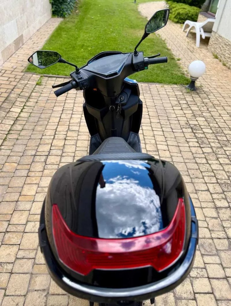 Електроскутер Corso Warrior LifePo4 30a 2000W 30AH Чорний — фото 8