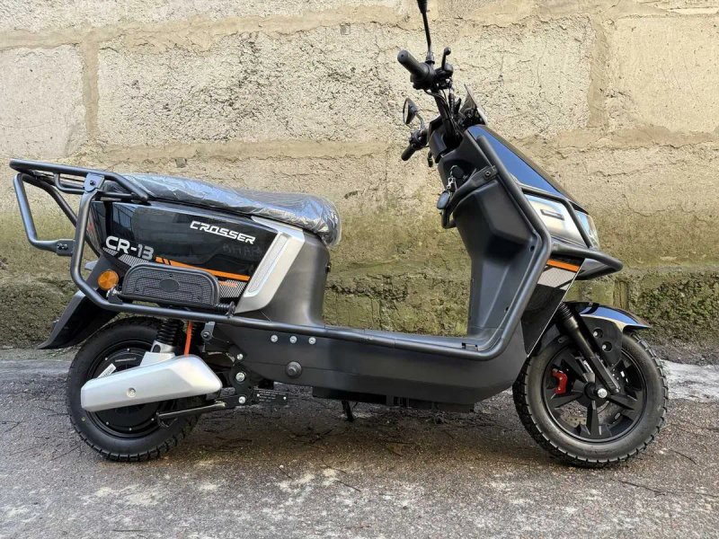 Електроскутер Crosser CR13 2500W 30AH 77V Lifepo 4 Електро скутер 2026 черный — фото 2