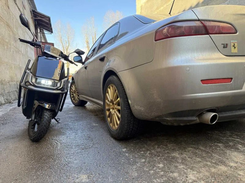 Електроскутер Crosser CR13 2500W 30AH 77V Lifepo 4 Електро скутер 2026 черный — фото 6