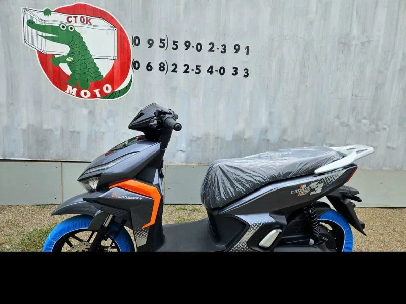 Электроскутер Crosser V3 LFP 2500W опт./роздріб ГАРАНТІЯ кросер стокмото V3 СЕРВІС ДОСТАВКА відправка по Україні електроскутер ТОП-ПРОДАЖ v3 tr1 tr5 — фото 2