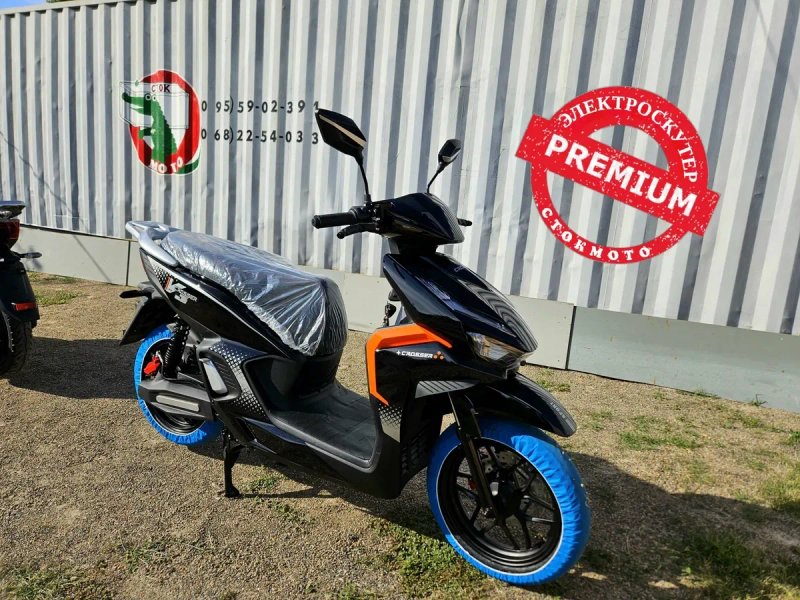 Электроскутер Crosser V3 LFP 2500W опт./роздріб ГАРАНТІЯ кросер стокмото V3 СЕРВІС ДОСТАВКА відправка по Україні електроскутер ТОП-ПРОДАЖ v3 tr1 tr5 — фото 5
