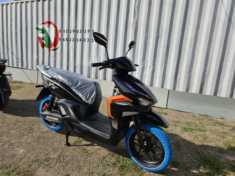 Электроскутер Crosser V3 LFP 2500W опт./роздріб ГАРАНТІЯ кросер стокмото V3 СЕРВІС ДОСТАВКА відправка по Україні електроскутер ТОП-ПРОДАЖ v3 tr1 tr5 — фото 6