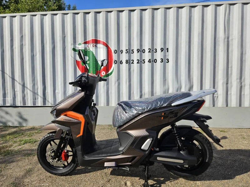 Электроскутер Crosser V3 LFP 2500W опт./роздріб ГАРАНТІЯ кросер стокмото V3 СЕРВІС ДОСТАВКА відправка по Україні електроскутер ТОП-ПРОДАЖ v3 tr1 tr5 — фото 8