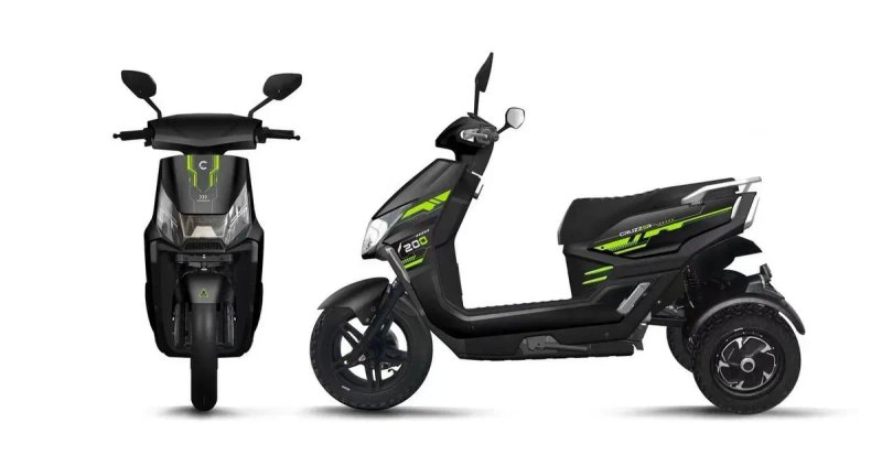 Электроскутер CRUZZER ECO SMART,двиг 2000W,акум.72V 32Ah — фото 3