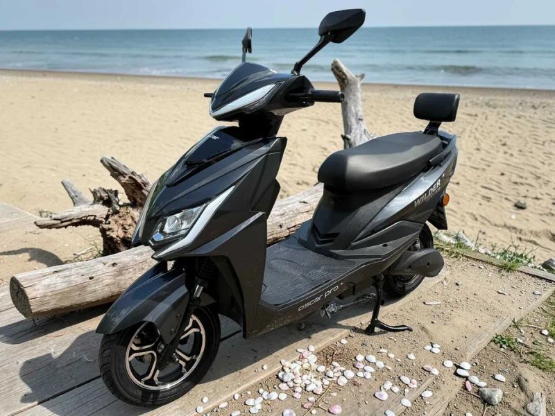 Електроскутер Oscar Wilder GT-13 1500W 72V 25Ah Graphene двомісний електробайк — фото 2