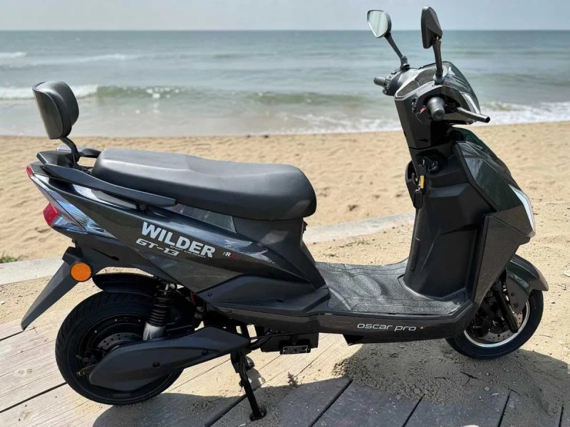 Електроскутер Oscar Wilder GT-13 1500W 72V 25Ah Graphene двомісний електробайк — фото 6