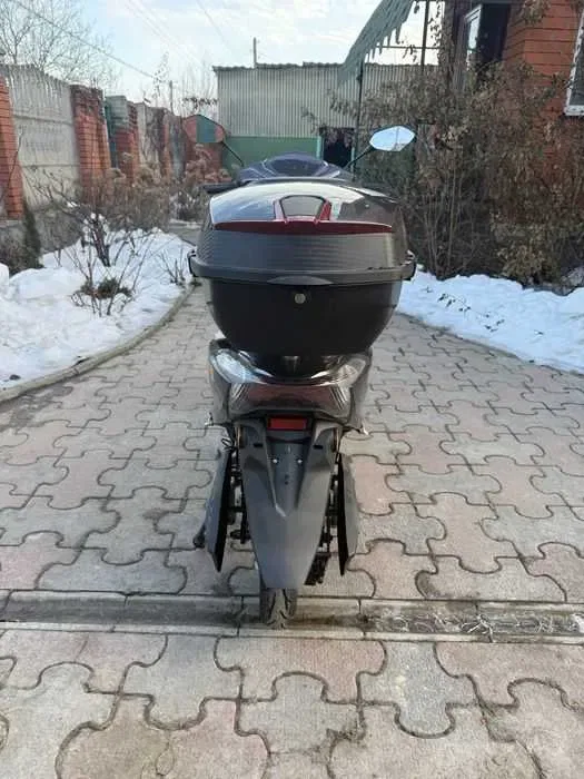 Електроскутер Sok E-Lead PRO 2999W 50A 76.7V LifePo4 / скутер чорний — фото 8