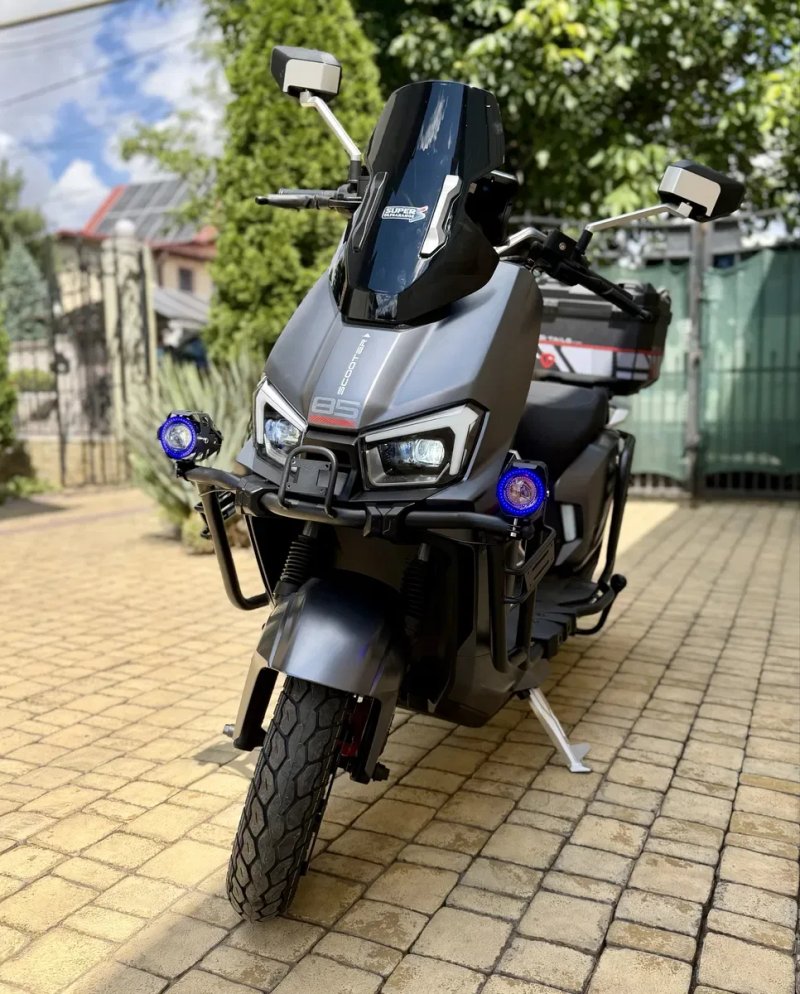 Електроскутер Tailg F73L 2999Вт, 110км запас ходу, рекуперація, знімна батарея, гарантія — фото 2